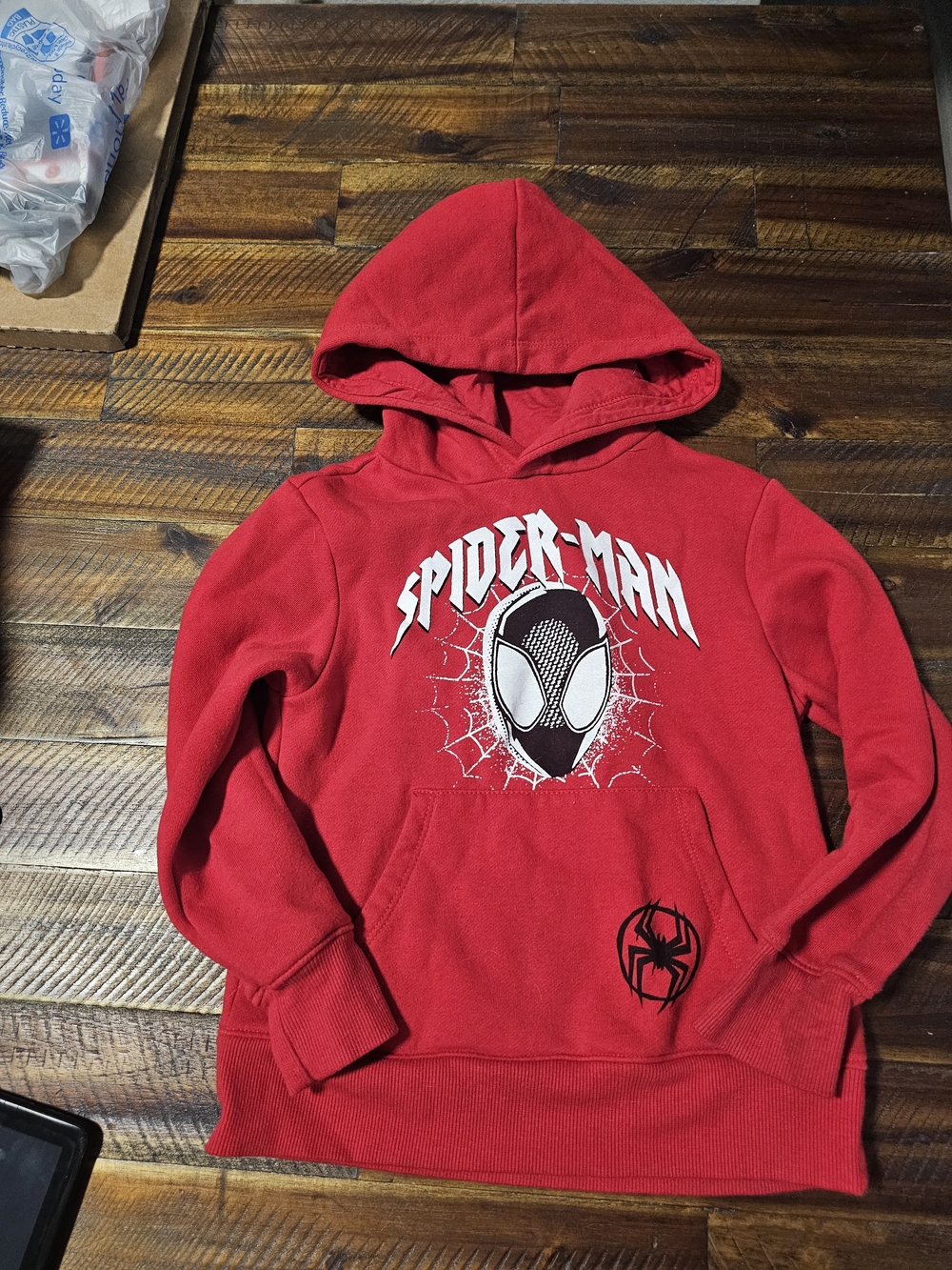 Boys Spider-Man Miles Morales Pullover Hoodie